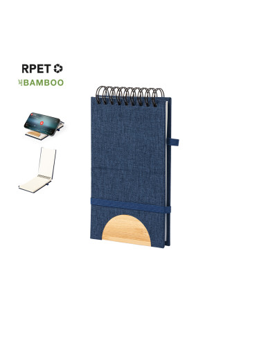 Libreta Publicitaria de anillas RPET 300D y...