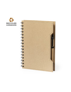 Libreta personalizada Cartón reciclado, Notas adhesivas...