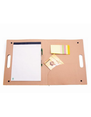 Carpeta ECO personalizada, cartón reciclado,...