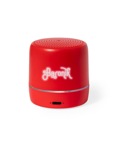 Altavoz personalizado Bluetooth® 5.0, LED, 3W.