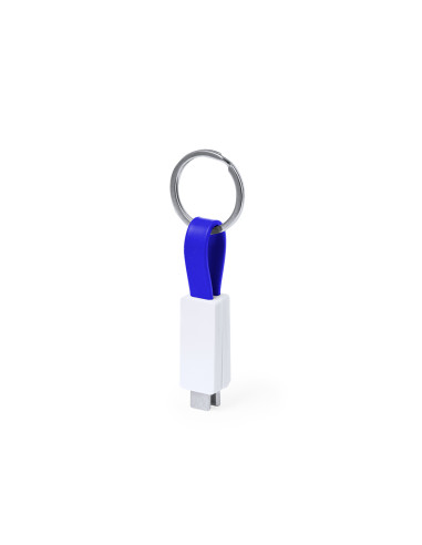 Cargador publicitario USB Tipo C, 65W, reciclado.