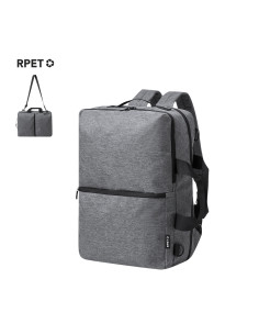Mochila personalizada portadocumentos RPET con tres modos... 2