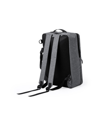 Mochila personalizada portadocumentos RPET con...