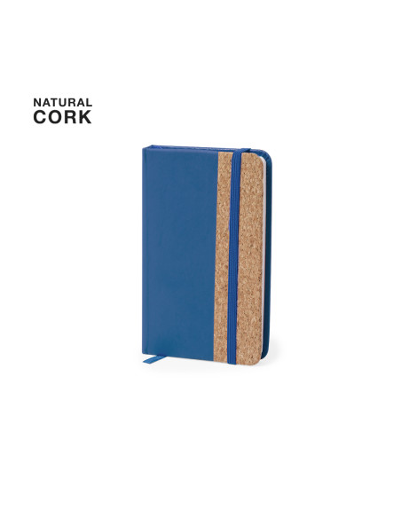 Bloc de notas Personalizado con tapas rígidas en corcho.