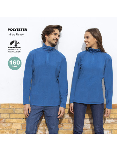 Forro polar personalizado, efecto melange y...