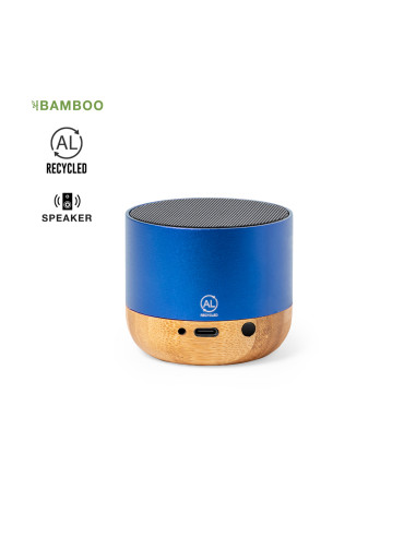 Altavoz personalizado eco, Bluetooth® 3W, reciclado.