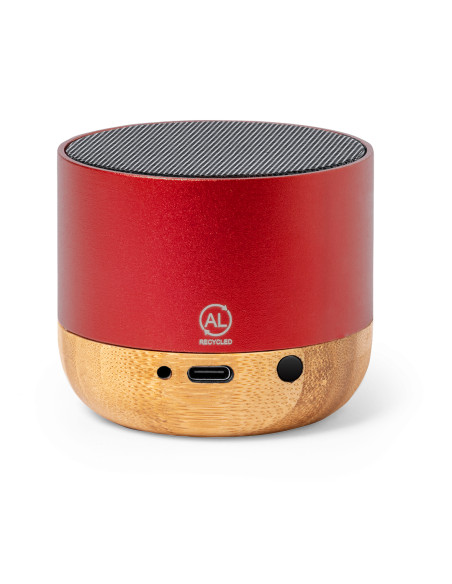 Altavoz personalizado eco, Bluetooth® 3W, reciclado.