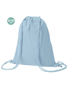 Mochila Promocional de Cuerdas en Pana de Poliéster.