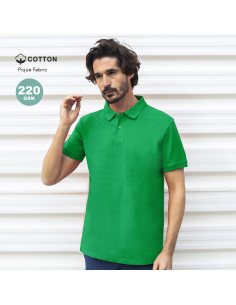Polo personalizado Adulto, 100% Algodón Ring Spun 220g/m2. 2