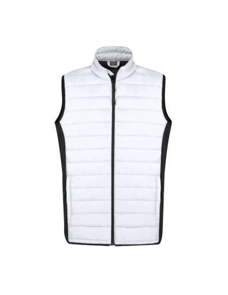 Chaleco personalizado bordado en resistente acolchado, S-XXL.