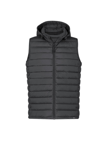 Chaleco con logo para empresa en RPET, ligero y resistente, XS-XXL.