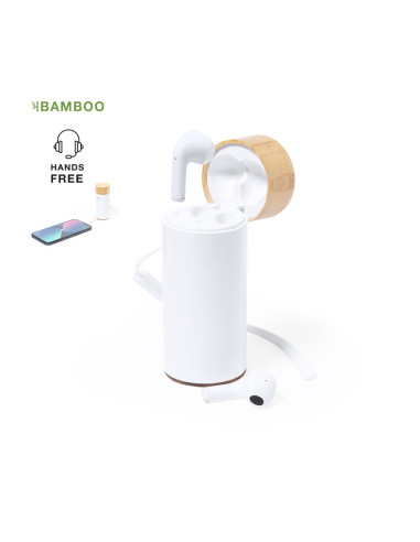 Auriculares Personalizados ECO con Power Bank...