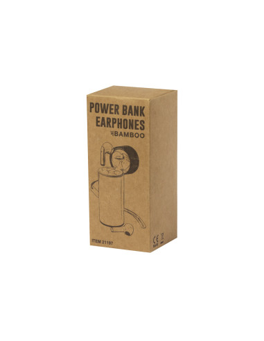Auriculares Personalizados ECO con Power Bank...