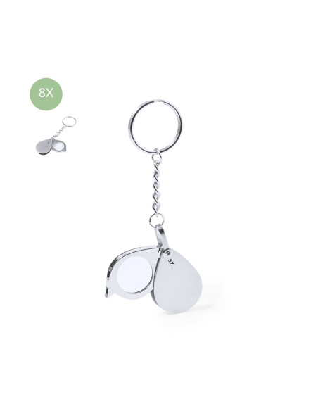 Lupa Llavero Kitins 8X