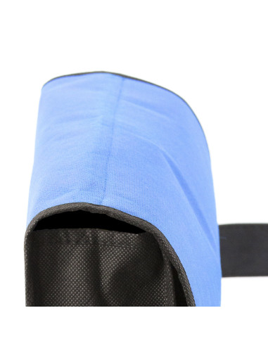 Portadocumentos con solapa de velcro...