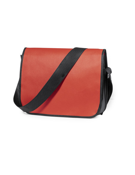 Portadocumentos con solapa de velcro personalizado, non-woven.