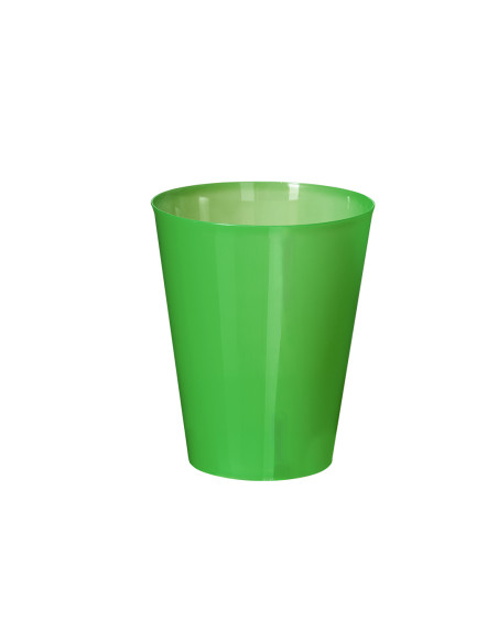 Vaso personalizado de plástico de 500ml en PP y reutilizable.
