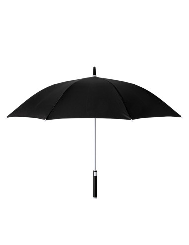 Paraguas publicitarios en RPET con apertura...