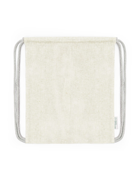 Mochila Promocional de cuerdas Algodón Reciclado 120 g/m2