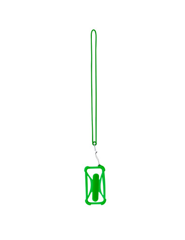 Lanyard publicitario con soporte móvil y...