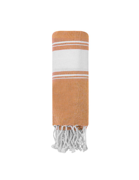 Pareo toalla para clientes en algodón y poliéster. 180g/m².