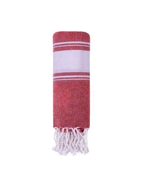 Pareo toalla para clientes en algodón y poliéster. 180g/m².