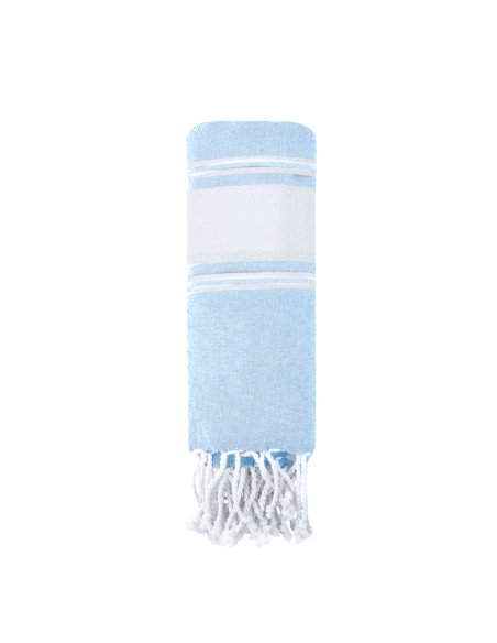 Pareo toalla personalizable en algodón y poliéster, 180g/m²