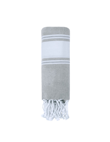 Pareo toalla personalizable en algodón y poliéster, 180g/m²