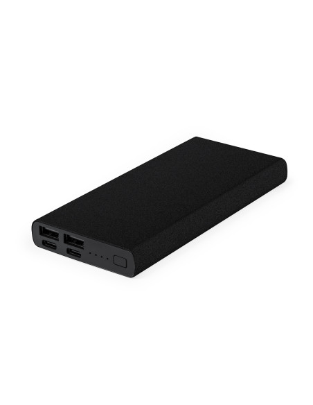 Power bank en Aluminio personalizado 10,000 mAh, USB/Tipo C.