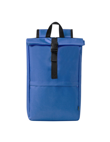 Mochila para Publicidad 600D RPET, Bolsillo principal con Hebilla