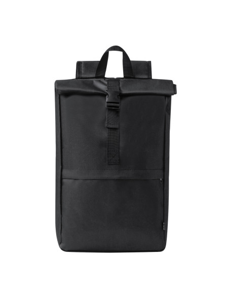 Mochila para Publicidad 600D RPET, Bolsillo principal con Hebilla