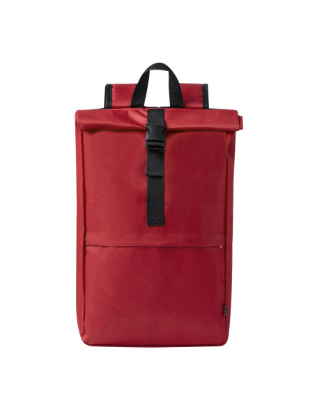 Mochila para Publicidad 600D RPET, Bolsillo principal con Hebilla