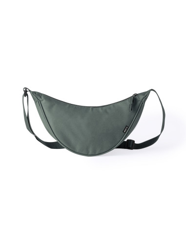 Riñonera publicitaria RPET con cremallera y...