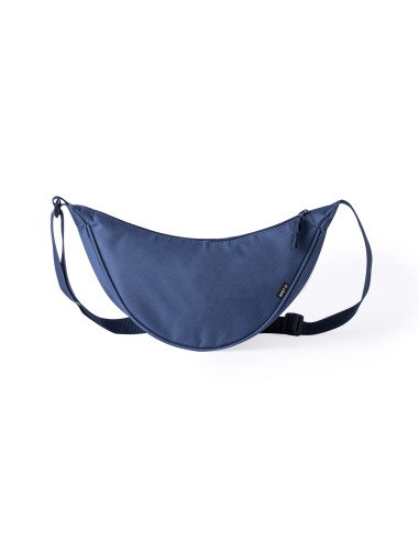 Riñonera publicitaria RPET con cremallera y...