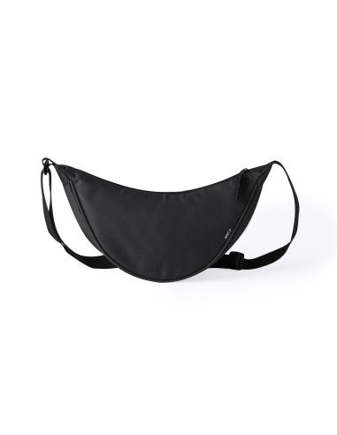 Riñonera publicitaria RPET con cremallera y...