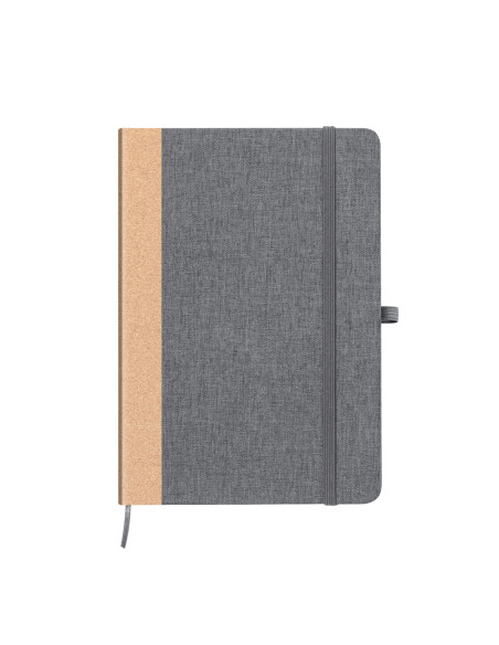 Bloc de Notas para Personalizar, Tapas rígidas y lomo de Corcho