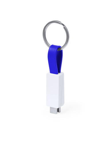 Cargador publicitario USB Tipo C, 65W, reciclado.