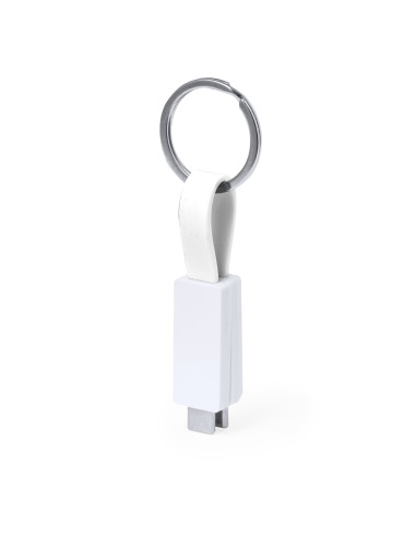 Cargador publicitario USB Tipo C, 65W, reciclado.