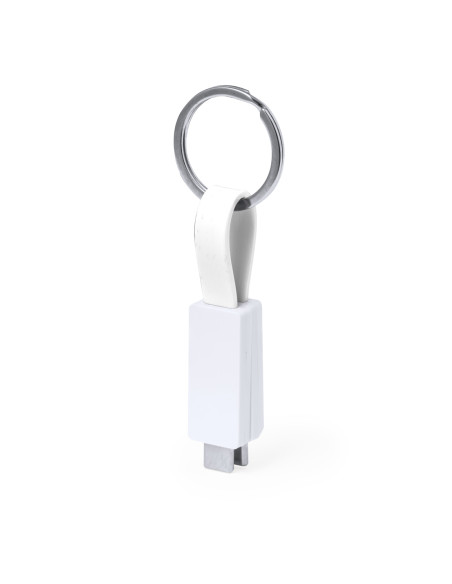 Cargador publicitario USB Tipo C, 65W, reciclado.