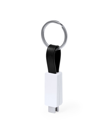 Cargador publicitario USB Tipo C, 65W, reciclado.