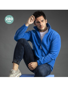 Chaqueta polar fleece personalizada en anti-pilling y...