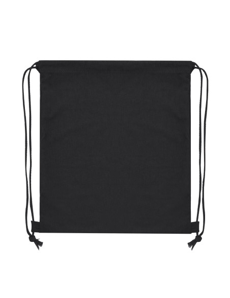 Mochila Promocional de Cuerdas en Pana de Poliéster.