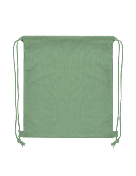 Mochila Promocional de Cuerdas en Pana de Poliéster.