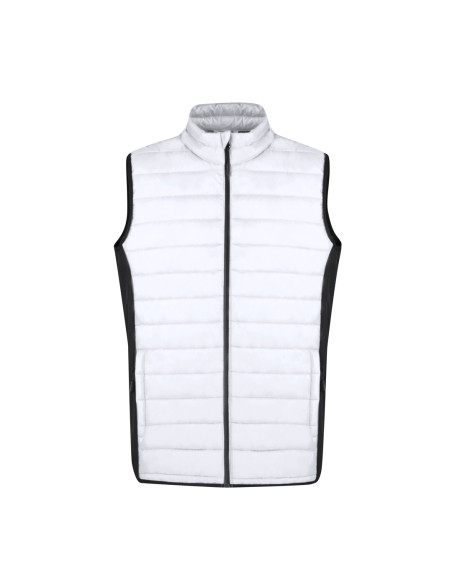 Chaleco personalizado bordado en resistente acolchado, S-XXL.