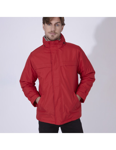 Parka de trabajo personalizada, material impermeable, S-XXL.