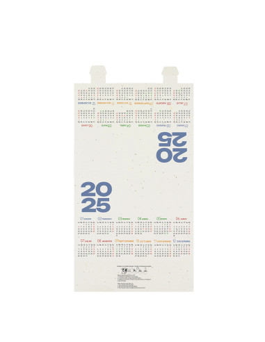 Calendario Sobremesa Semilla Koryo