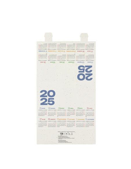 Calendario Sobremesa Semilla Koryo