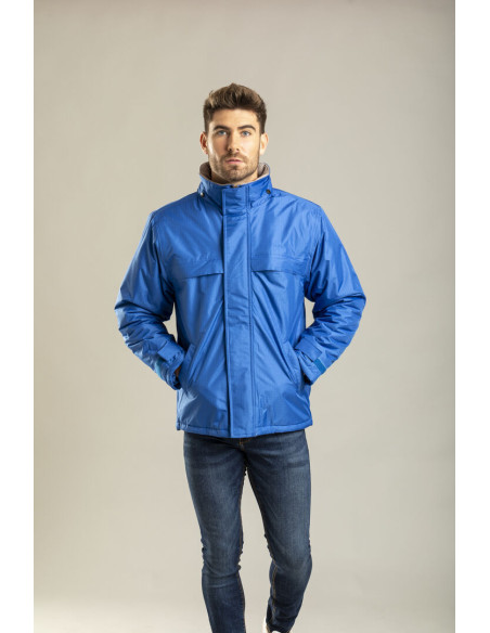 Parka de trabajo personalizada, material impermeable, S-XXL.