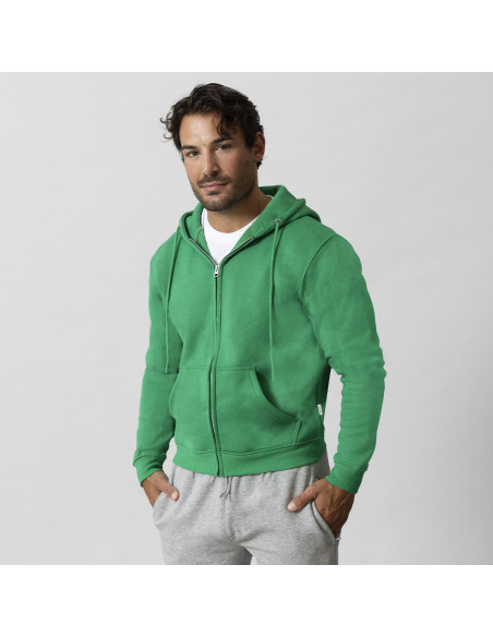 Sudadera Adulto Capucha + Cremallera Walder