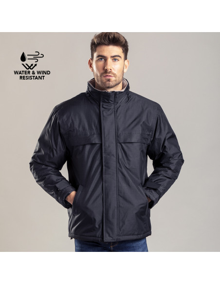 Parka de trabajo personalizada, material impermeable, S-XXL.